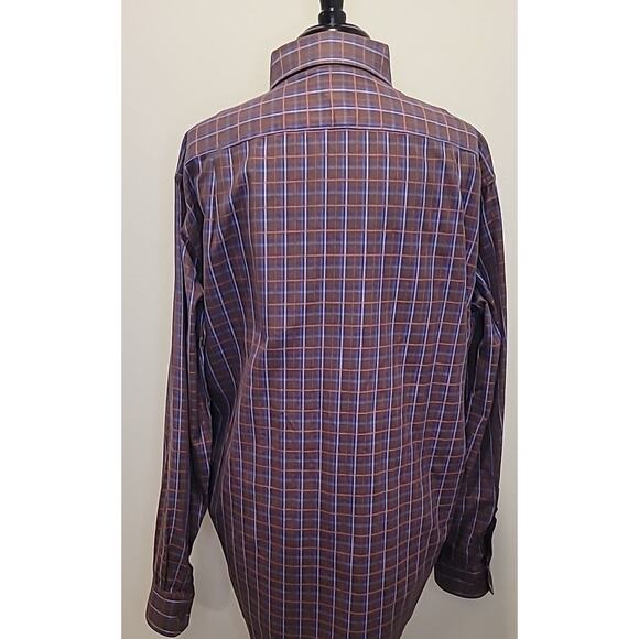 Born Børn Men’s Plaid Button Down Shirt Size Large Long Sleeve NWOT Casual - Picture 2 of 9